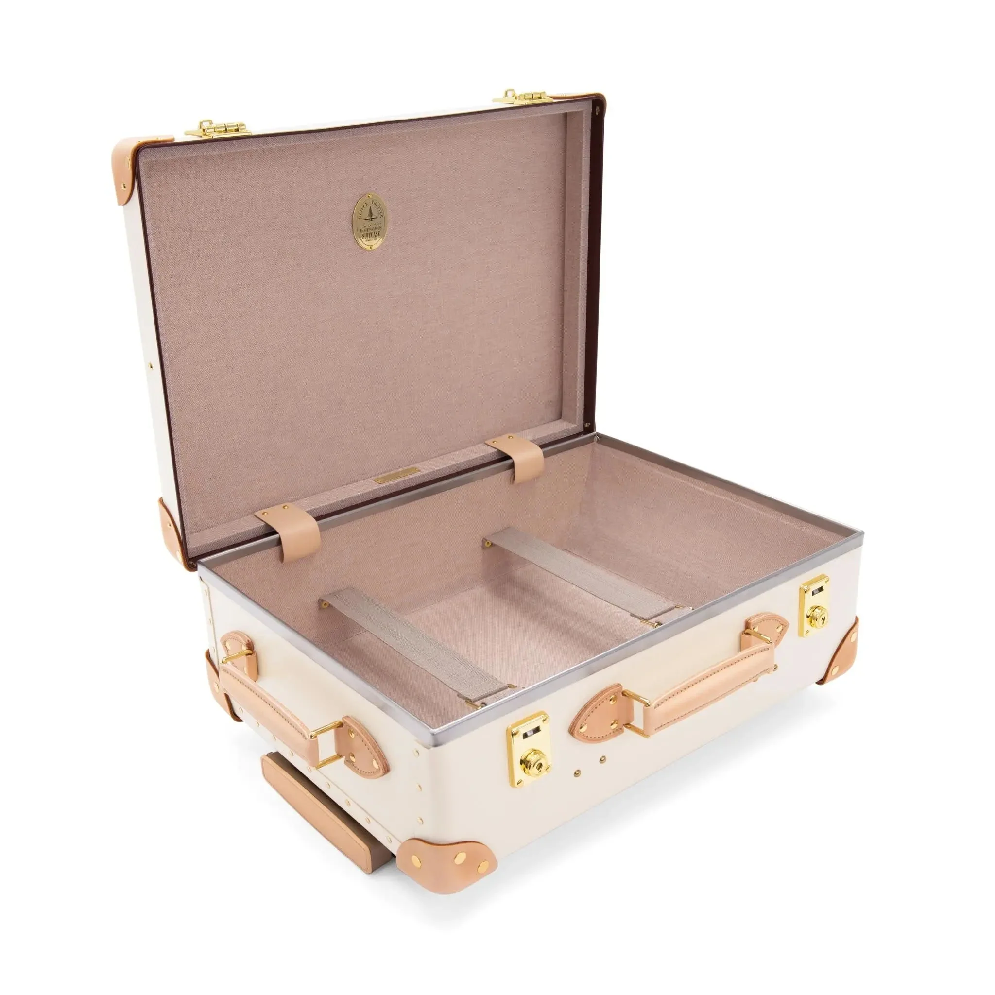 Safari · Small Carry-On - 2 Wheels | Ivory/Natural/Gold - Image 2