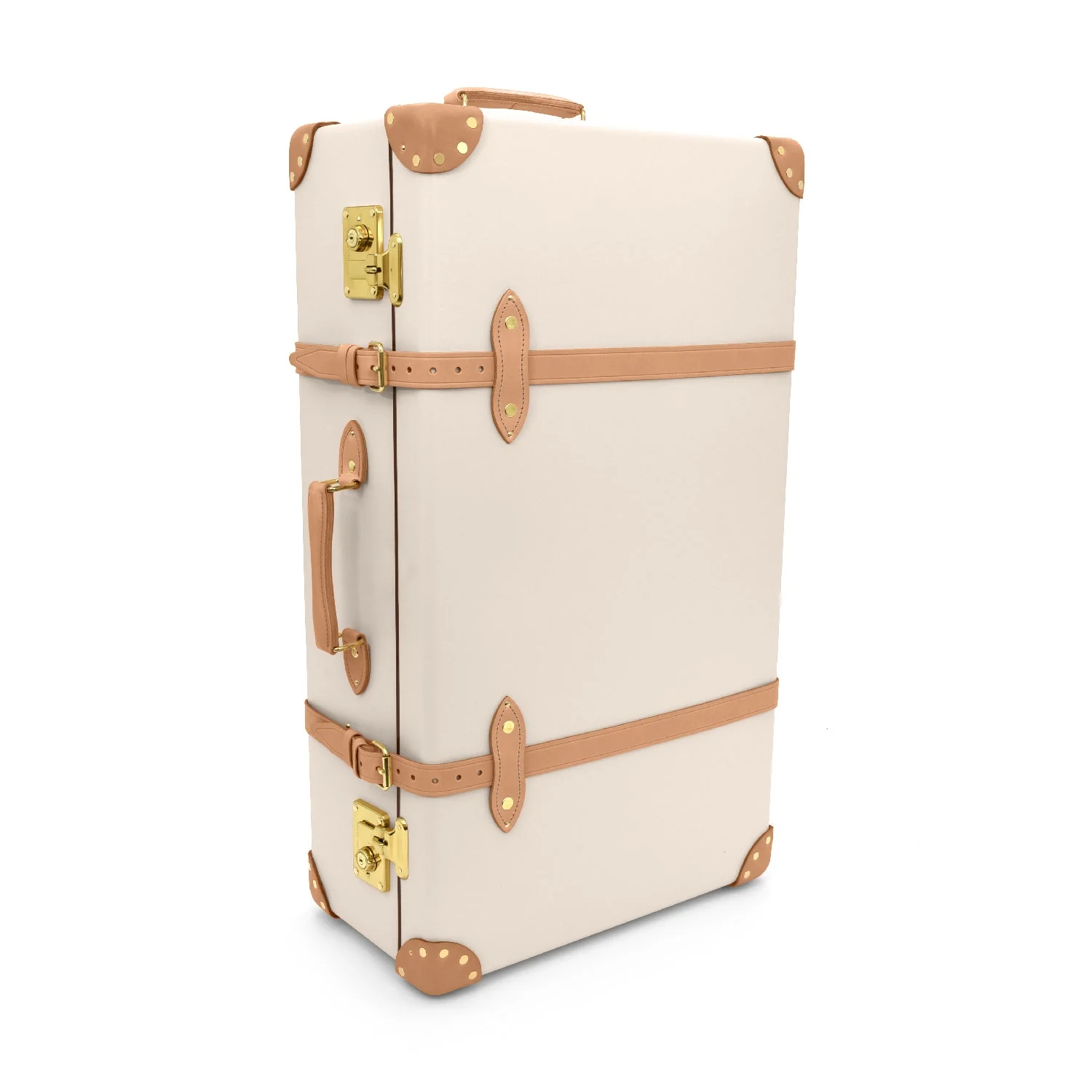 Safari · XL Suitcase - 2 Wheels | Ivory/Natural/Gold - Image 3