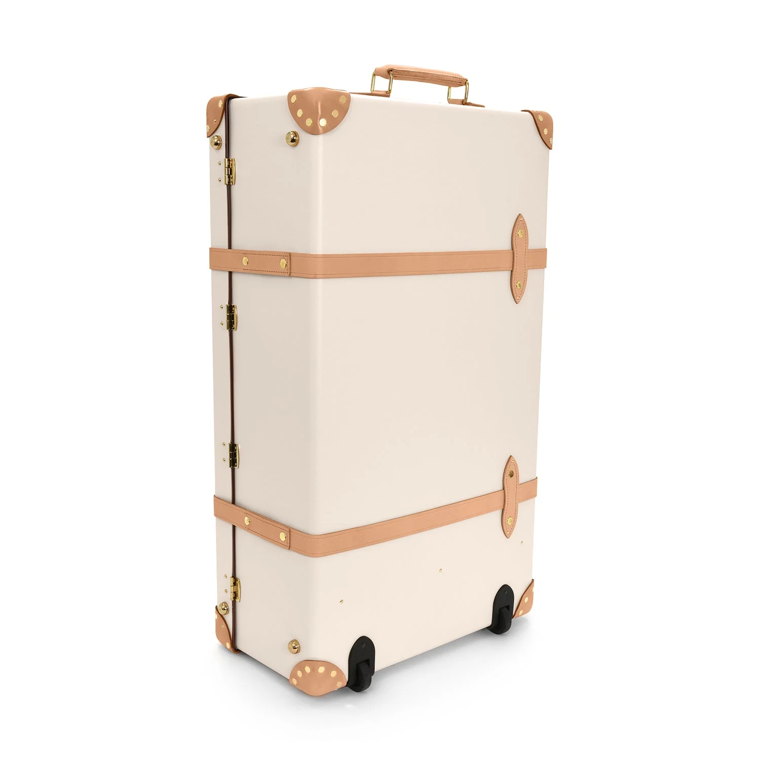 Safari · XL Suitcase - 2 Wheels | Ivory/Natural/Gold - Image 4