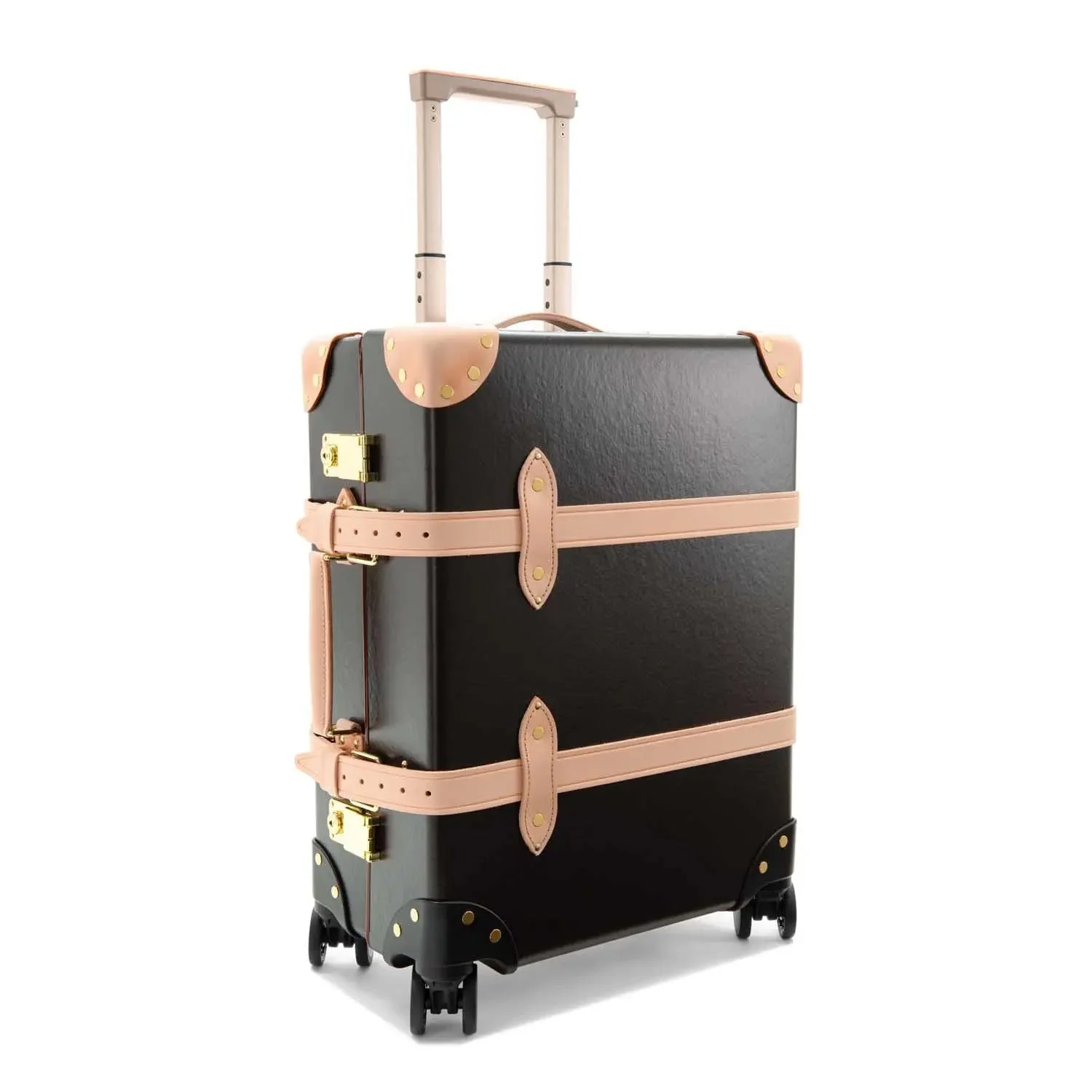 Safari · Carry-On - 4 Wheels | Brown/Natural/Gold - Image 2