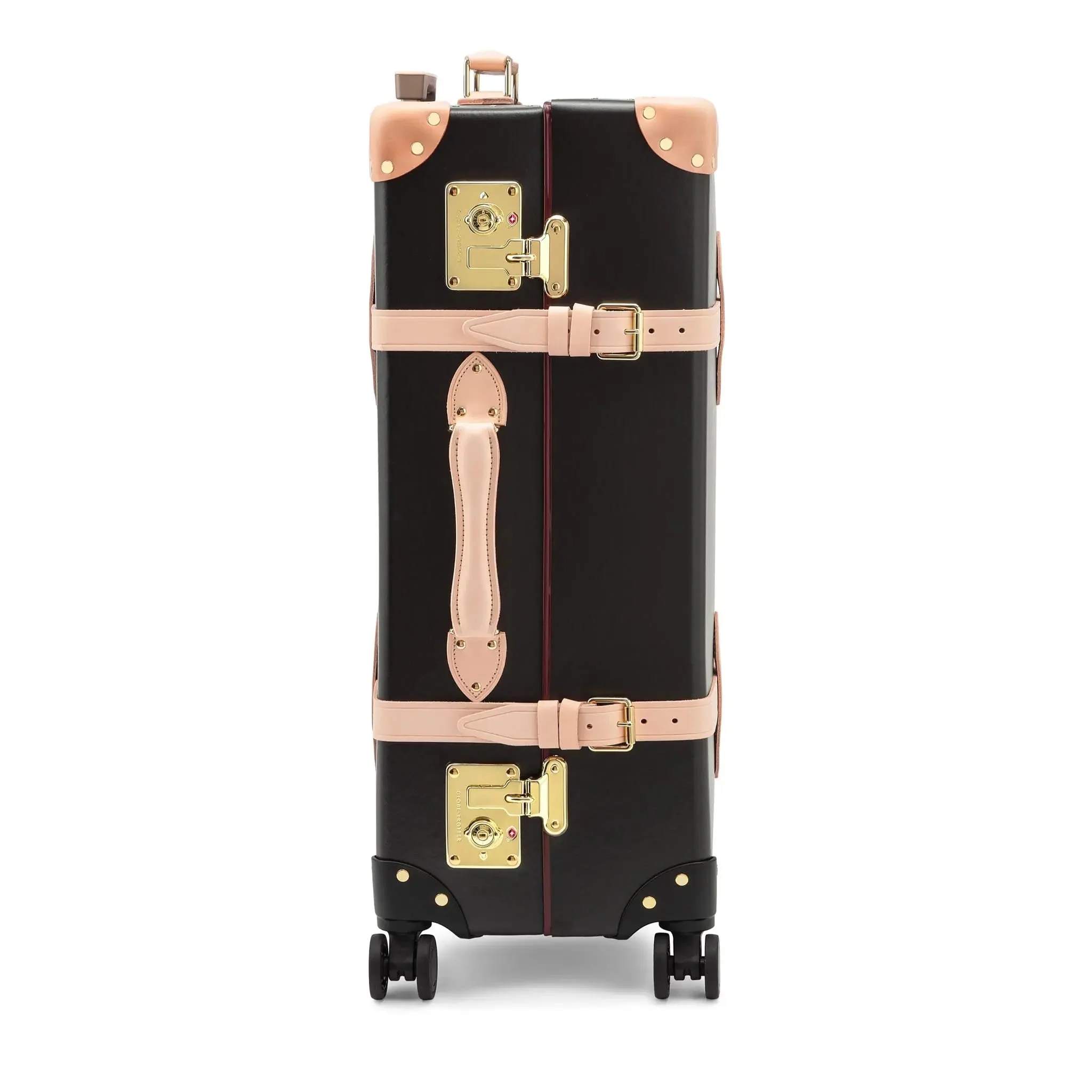 Safari · Large Check-In - 4 Wheels | Brown/Natural/Gold - Image 4