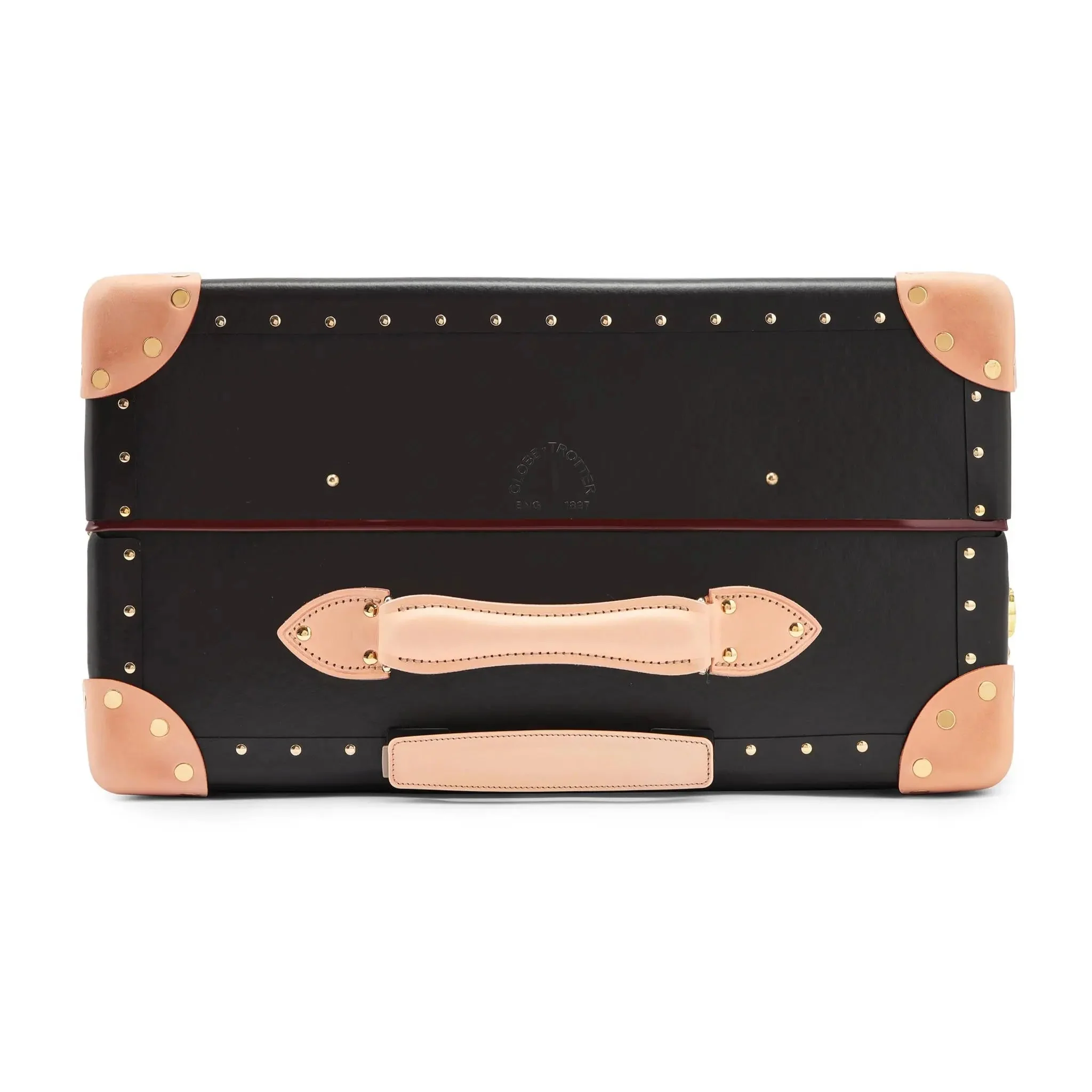 Safari · Large Check-In - 4 Wheels | Brown/Natural/Gold - Image 5