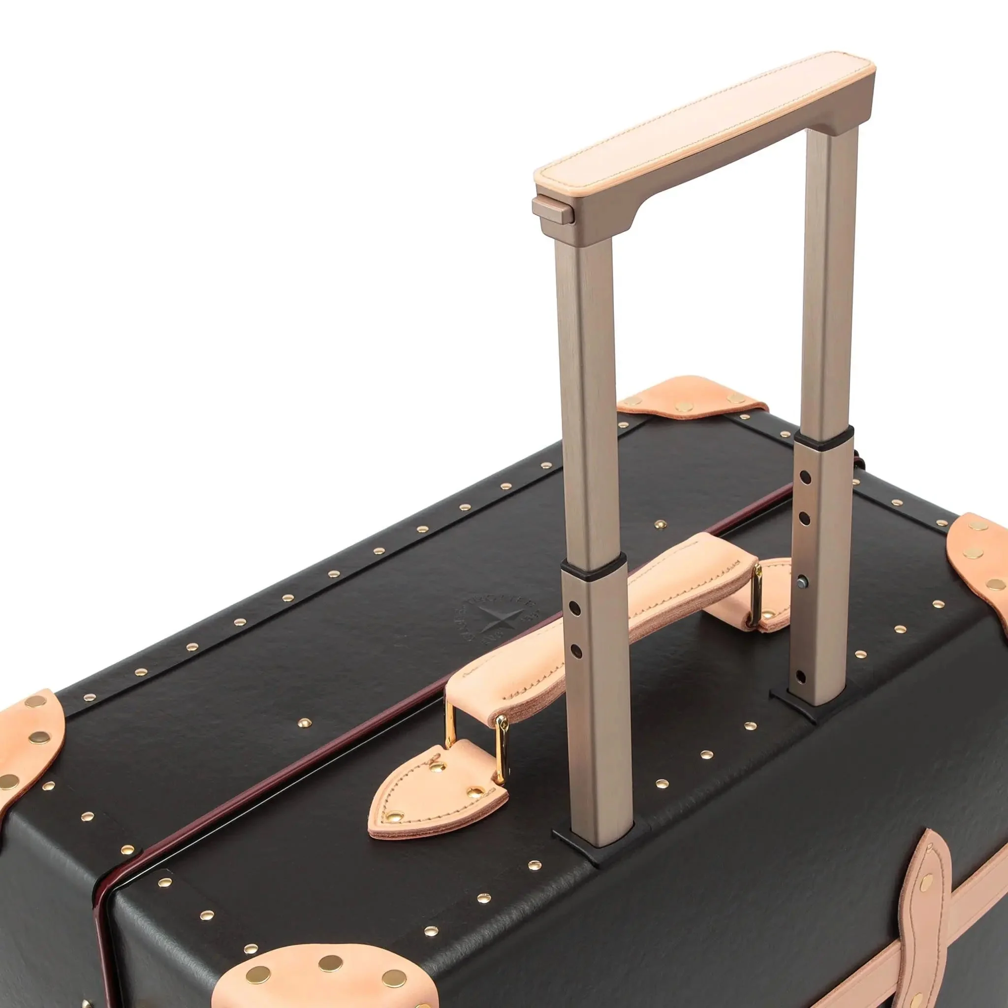 Safari · Large Check-In - 4 Wheels | Brown/Natural/Gold - Image 6