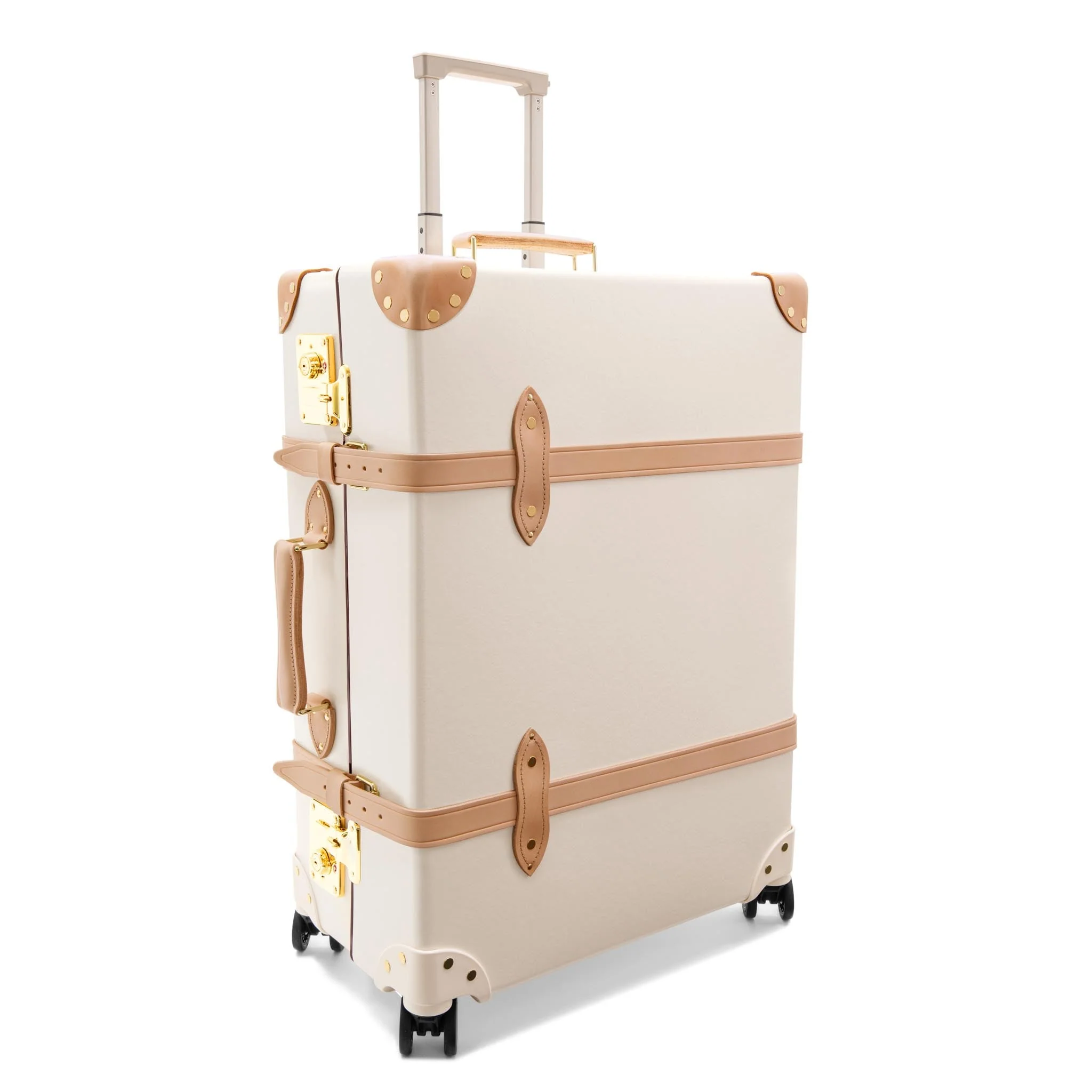 Safari · Large Check-In - 4 Wheels | Ivory/Natural/Gold - Image 2