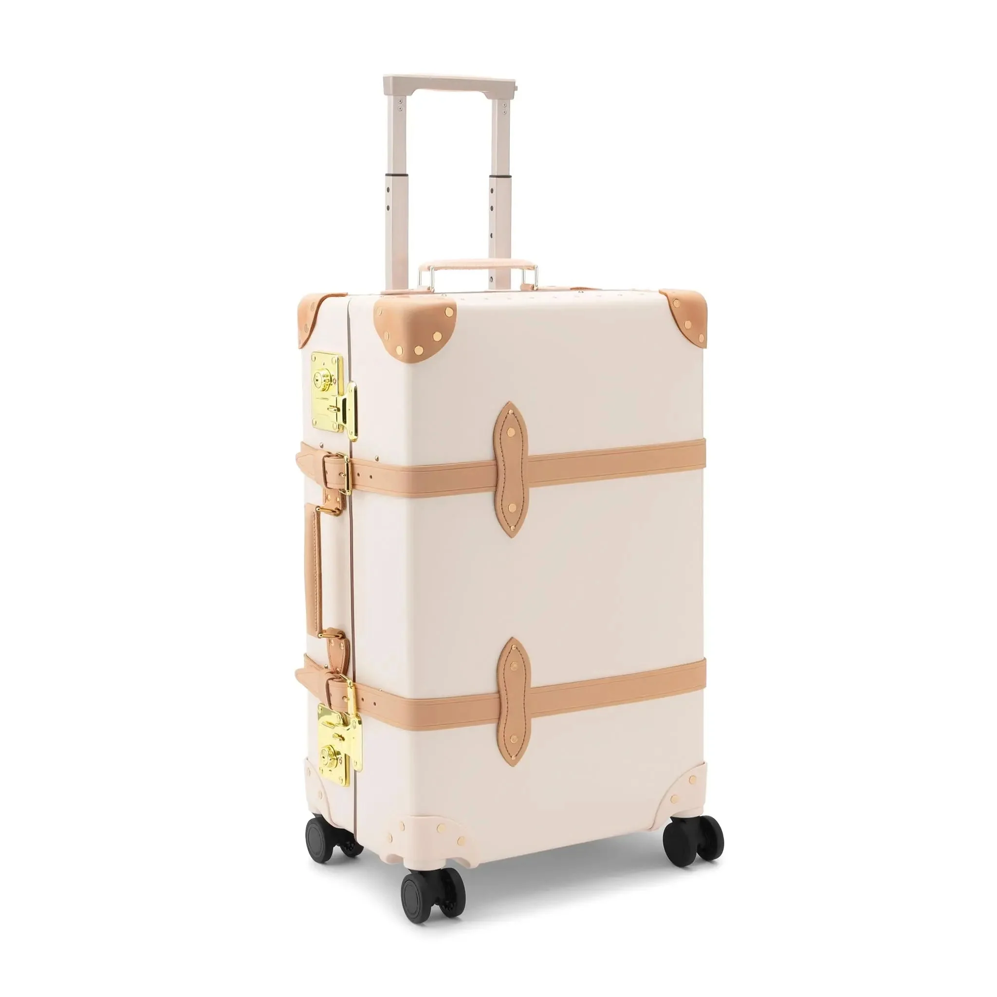 Safari · Medium Check-In - 4 Wheels | Ivory/Natural/Gold - Image 2
