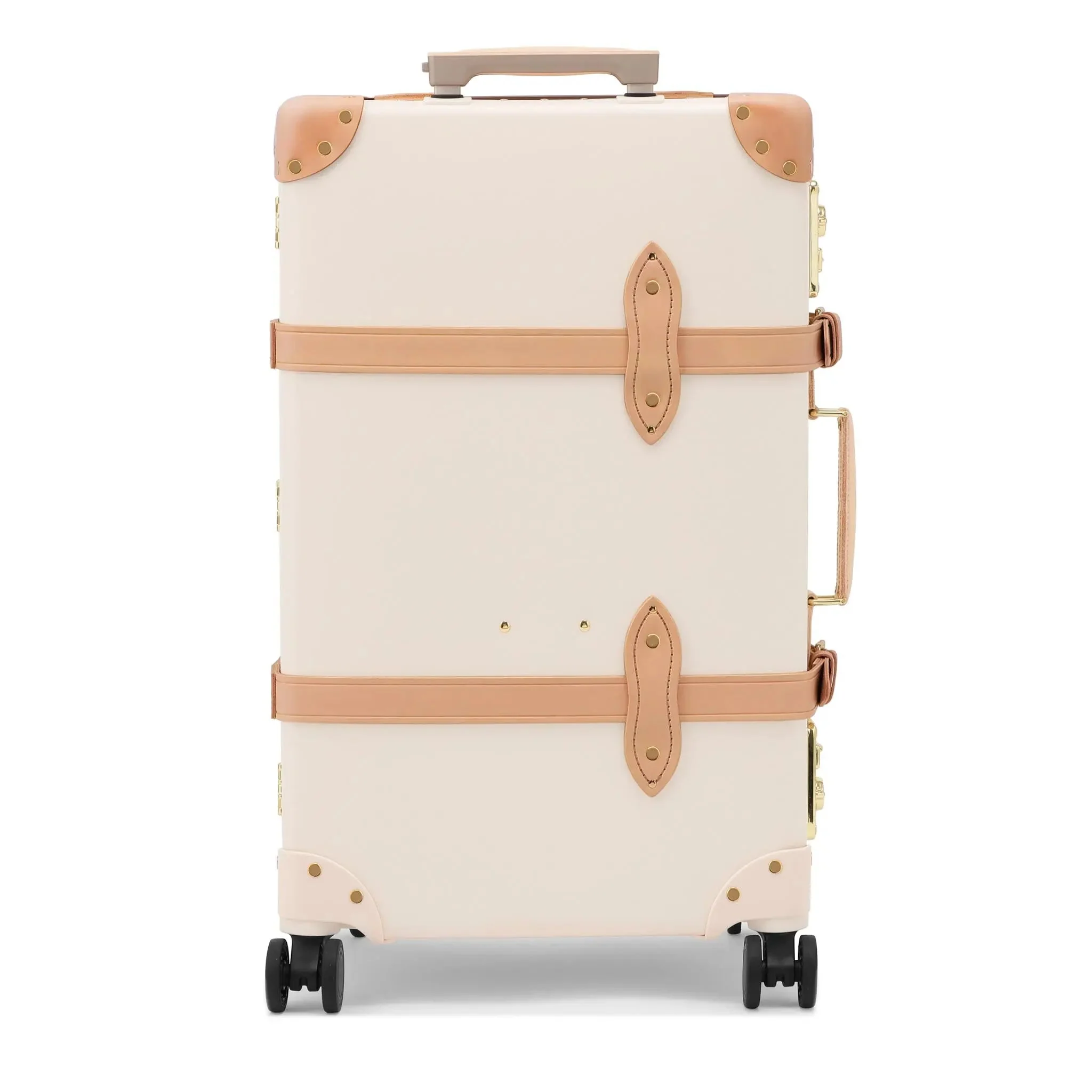 Safari · Medium Check-In - 4 Wheels | Ivory/Natural/Gold - Image 3