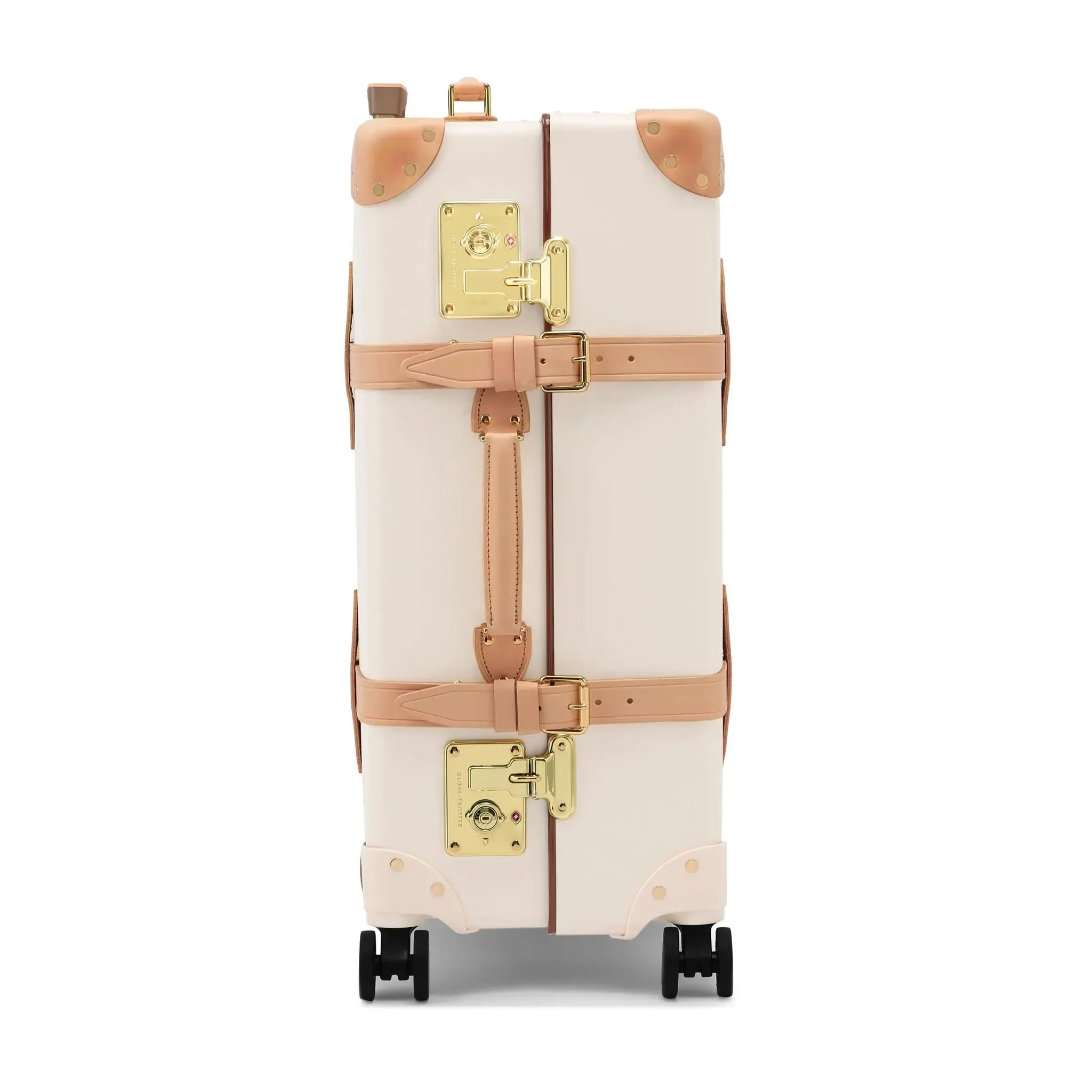 Safari · Medium Check-In - 4 Wheels | Ivory/Natural/Gold - Image 4