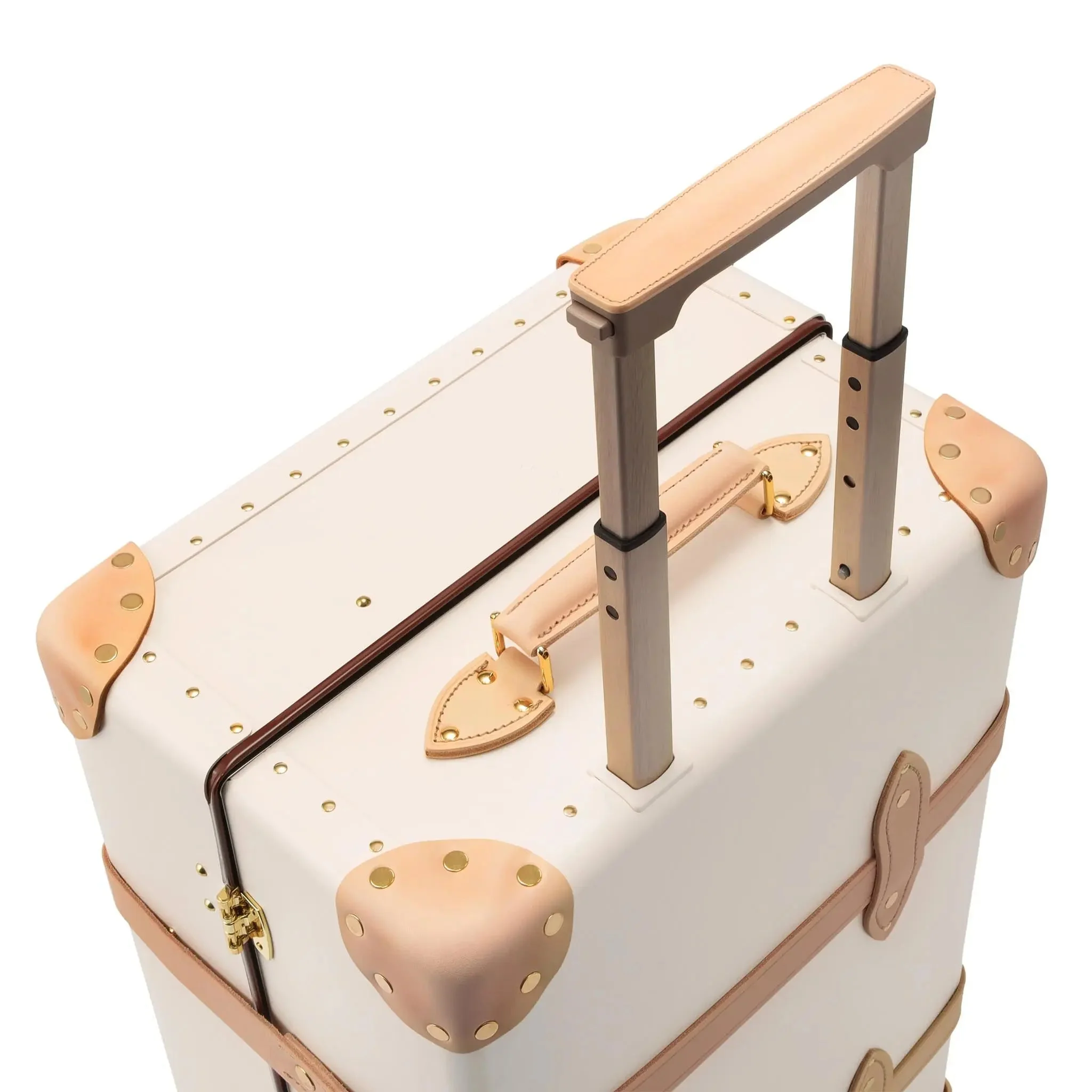 Safari · Medium Check-In - 4 Wheels | Ivory/Natural/Gold - Image 6