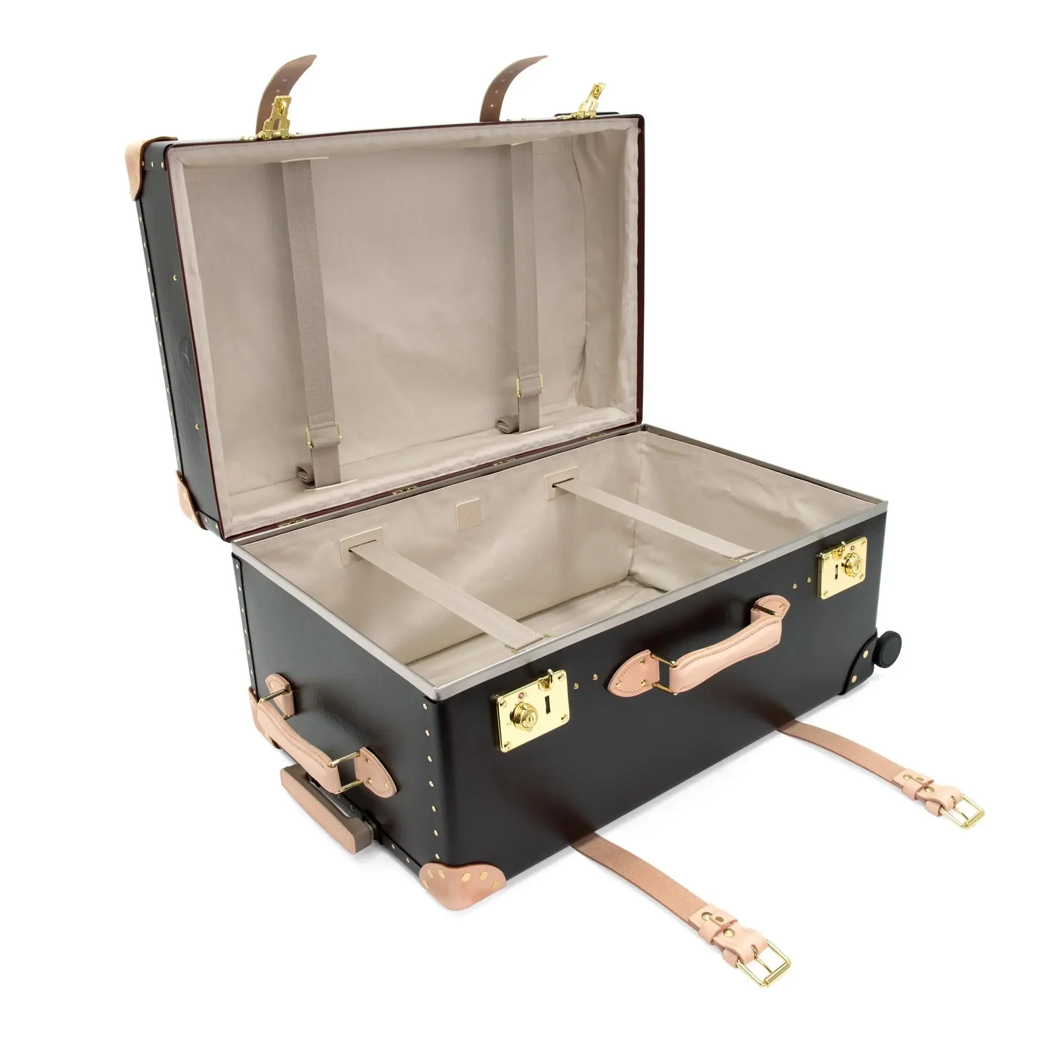 Safari · XL Trunk - 4 Wheels | Brown/Natural/Gold - Image 2