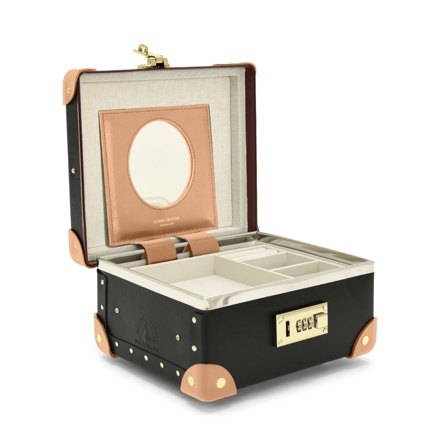 Safari · Jewellery Case | Brown/Natural/Gold