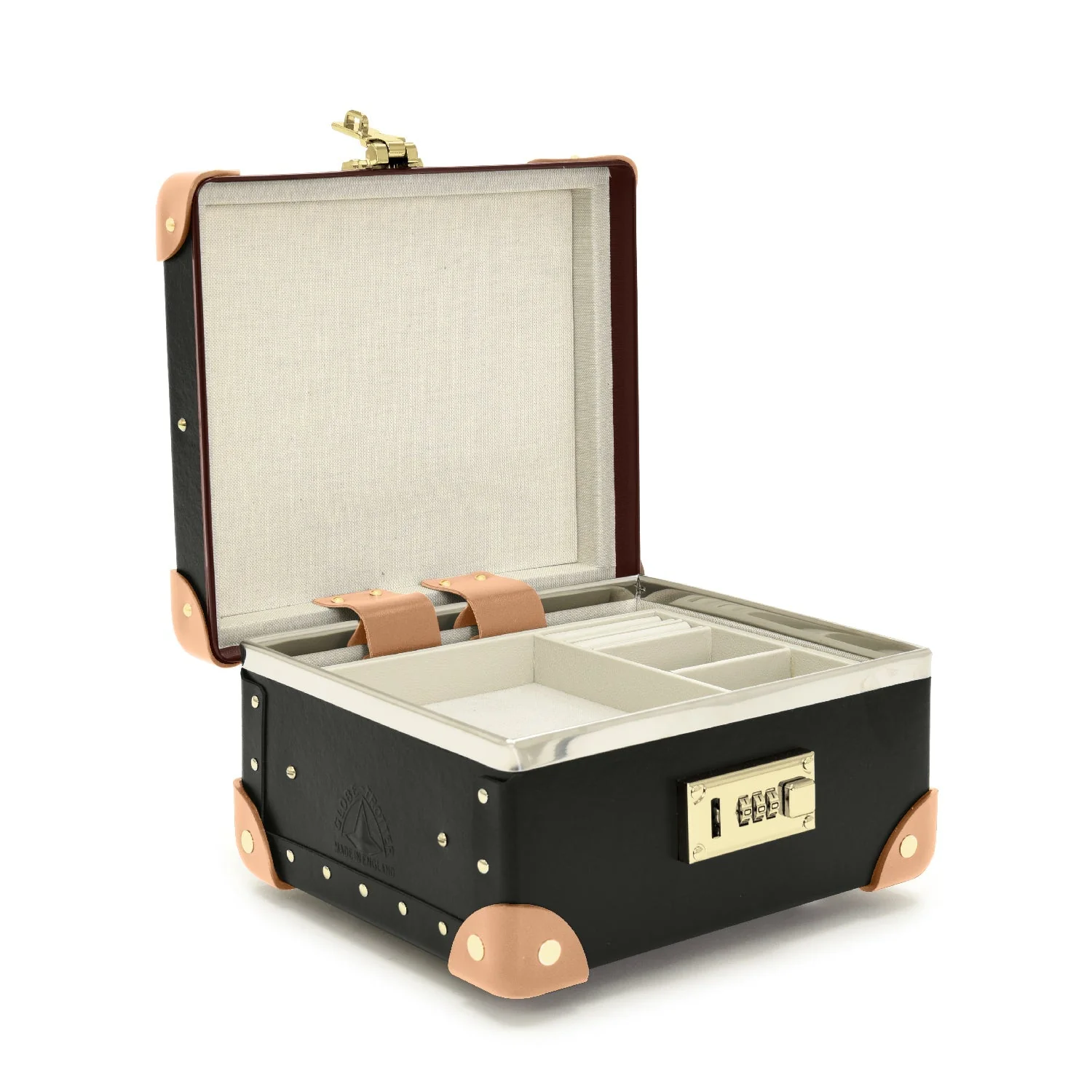 Safari · Jewellery Case | Brown/Natural/Gold - Image 3