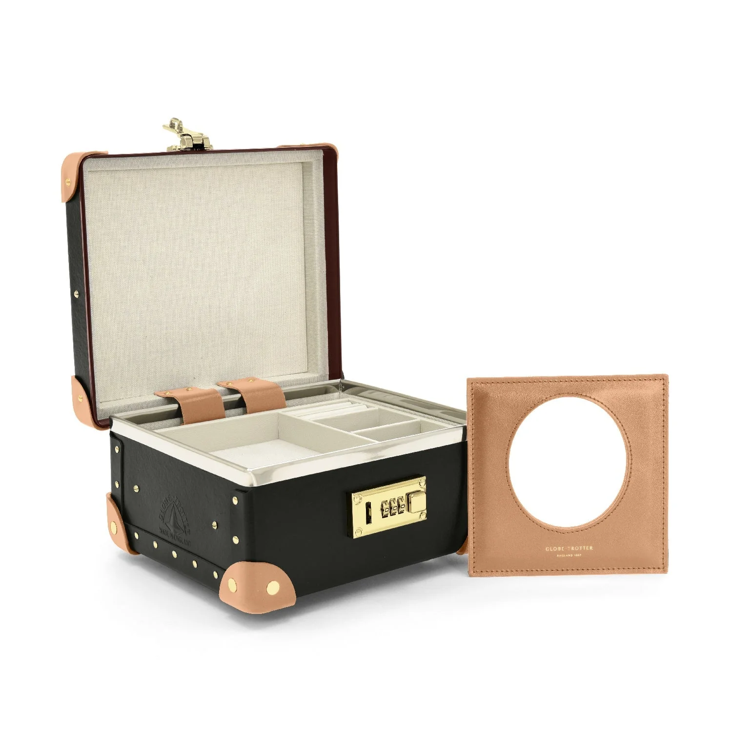 Safari · Jewellery Case | Brown/Natural/Gold - Image 4