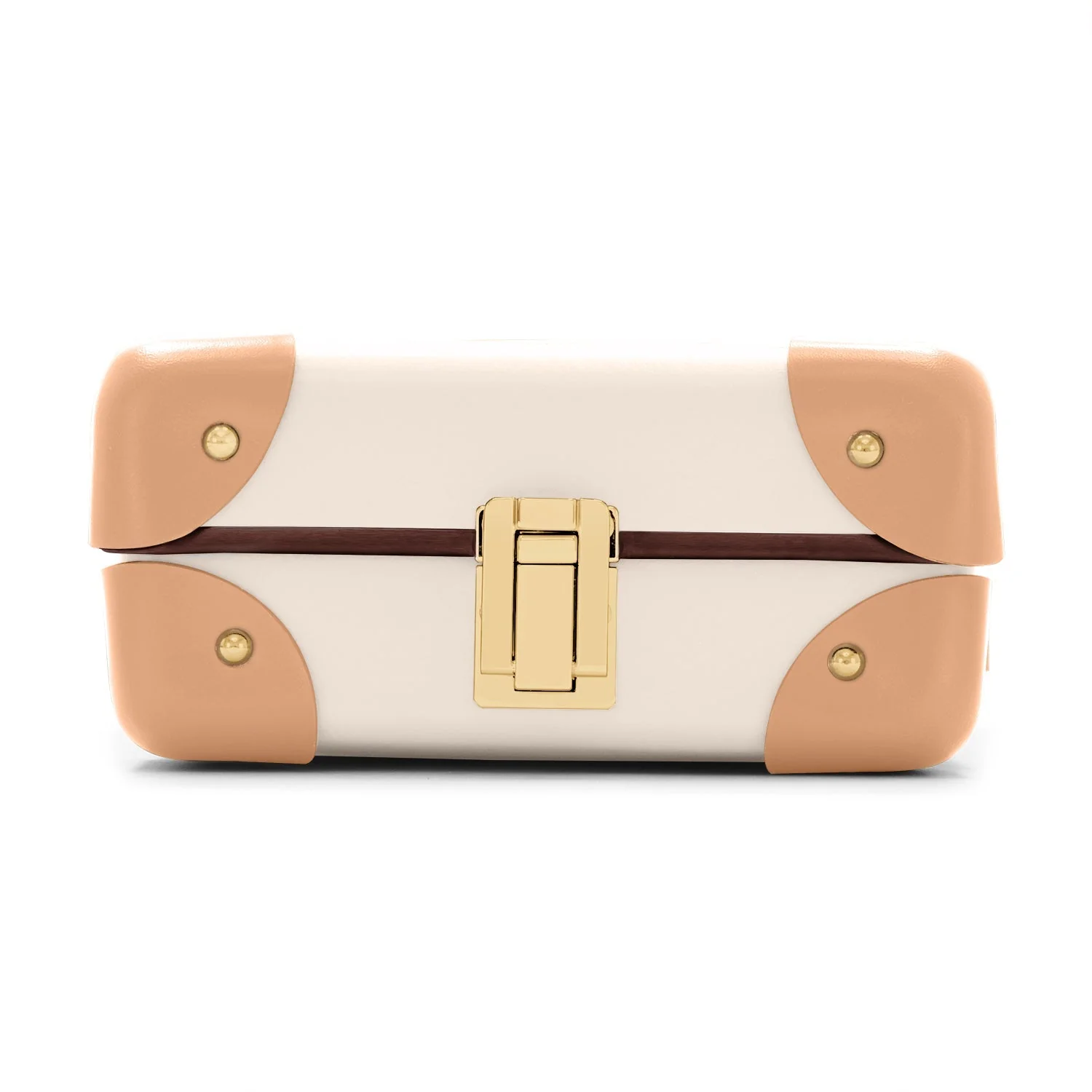 Safari · Messenger Case | Ivory/Natural/Gold - Image 5