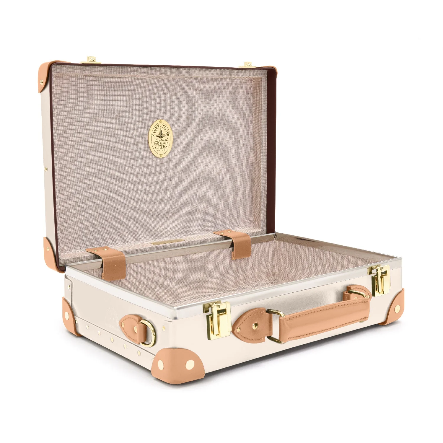 Safari · Small Attaché | Ivory/Natural/Gold - Image 6