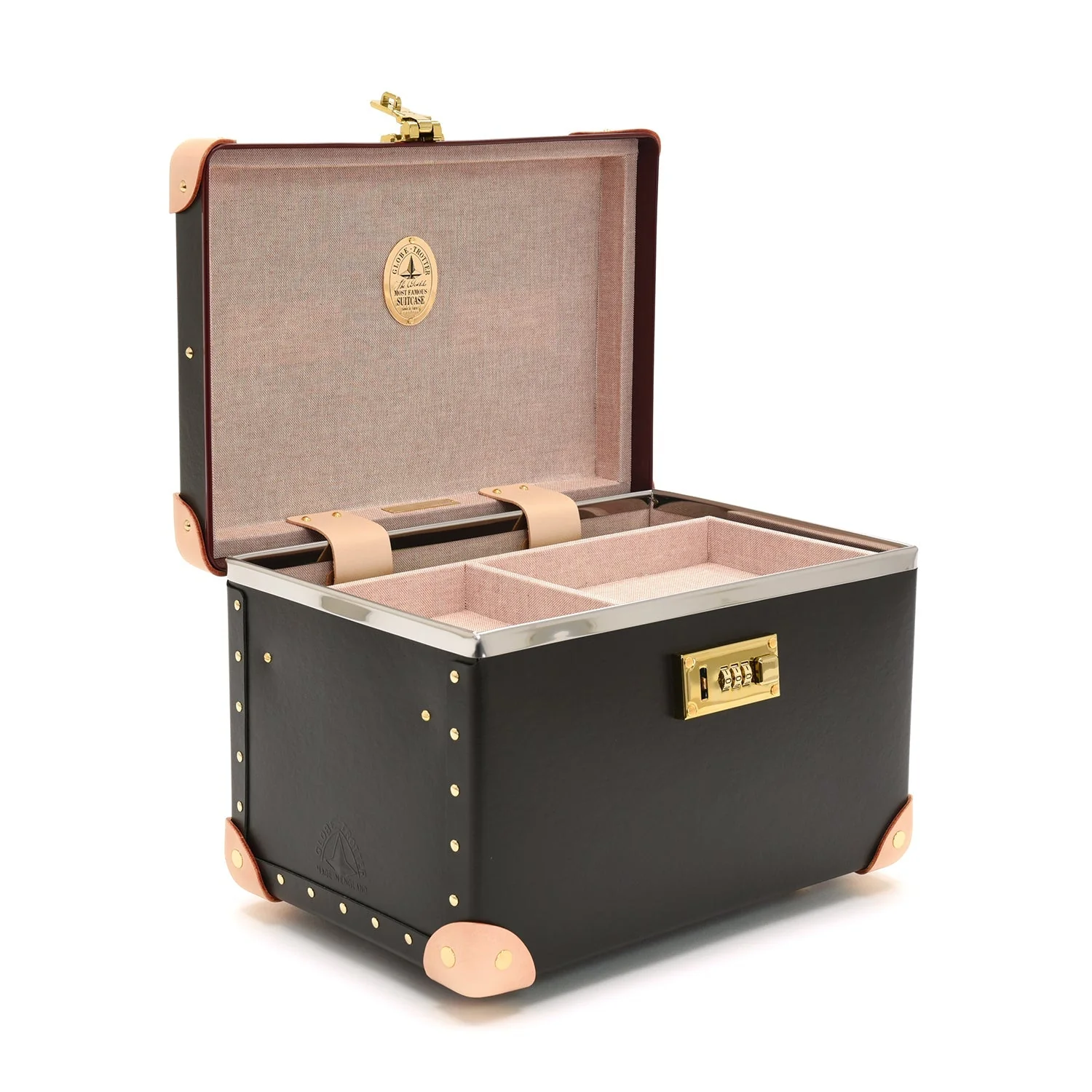 Safari · Vanity Case | Brown/Natural/Gold - Image 3
