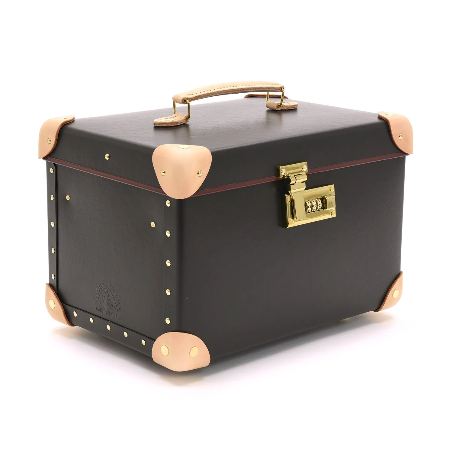 Safari · Vanity Case | Brown/Natural/Gold - Image 4