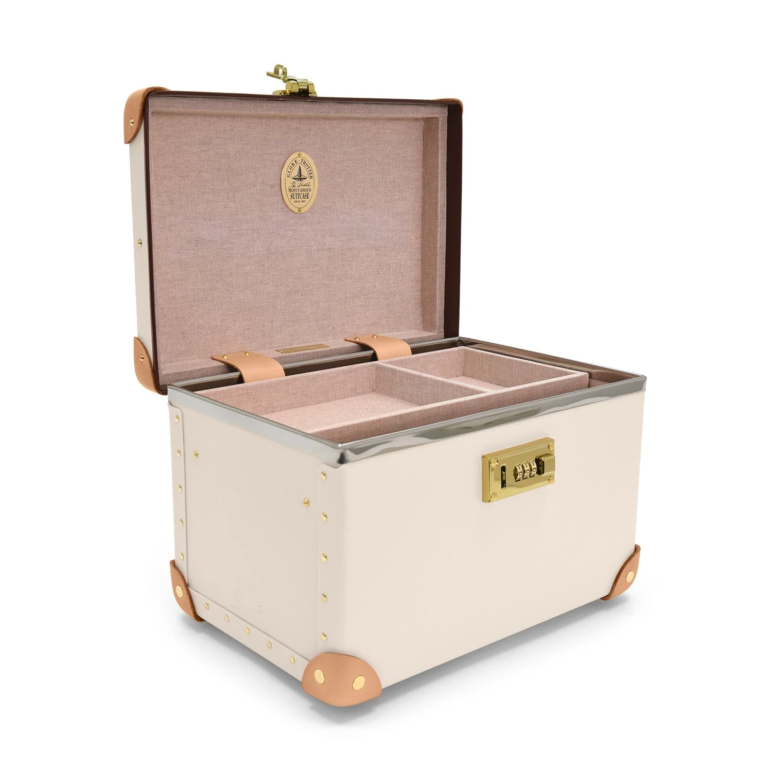 Safari · Vanity Case | Ivory/Natural/Gold - Image 5