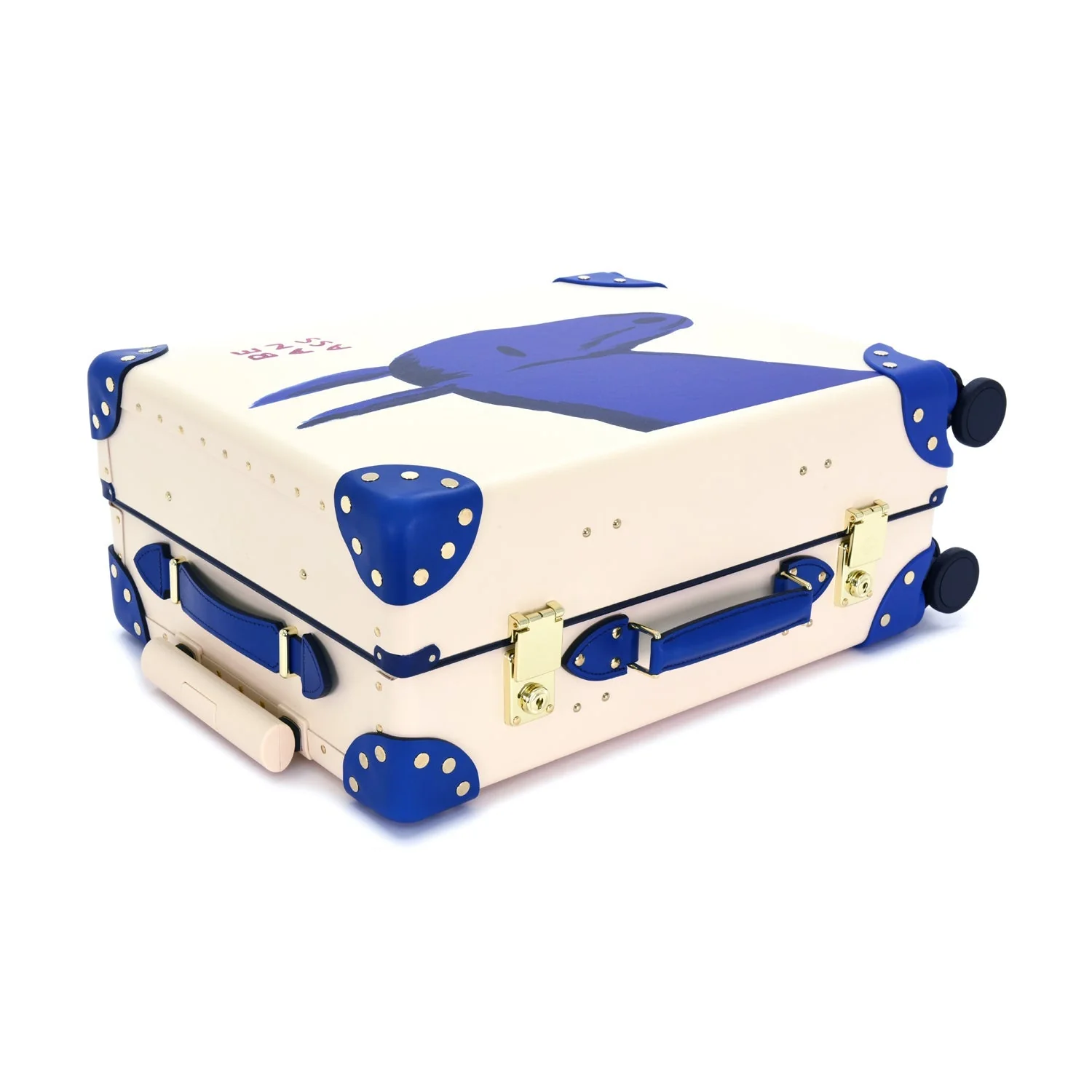 Shrigley · Carry-On - 4 Wheels | Ivory/Cobalt/Gold - Image 6