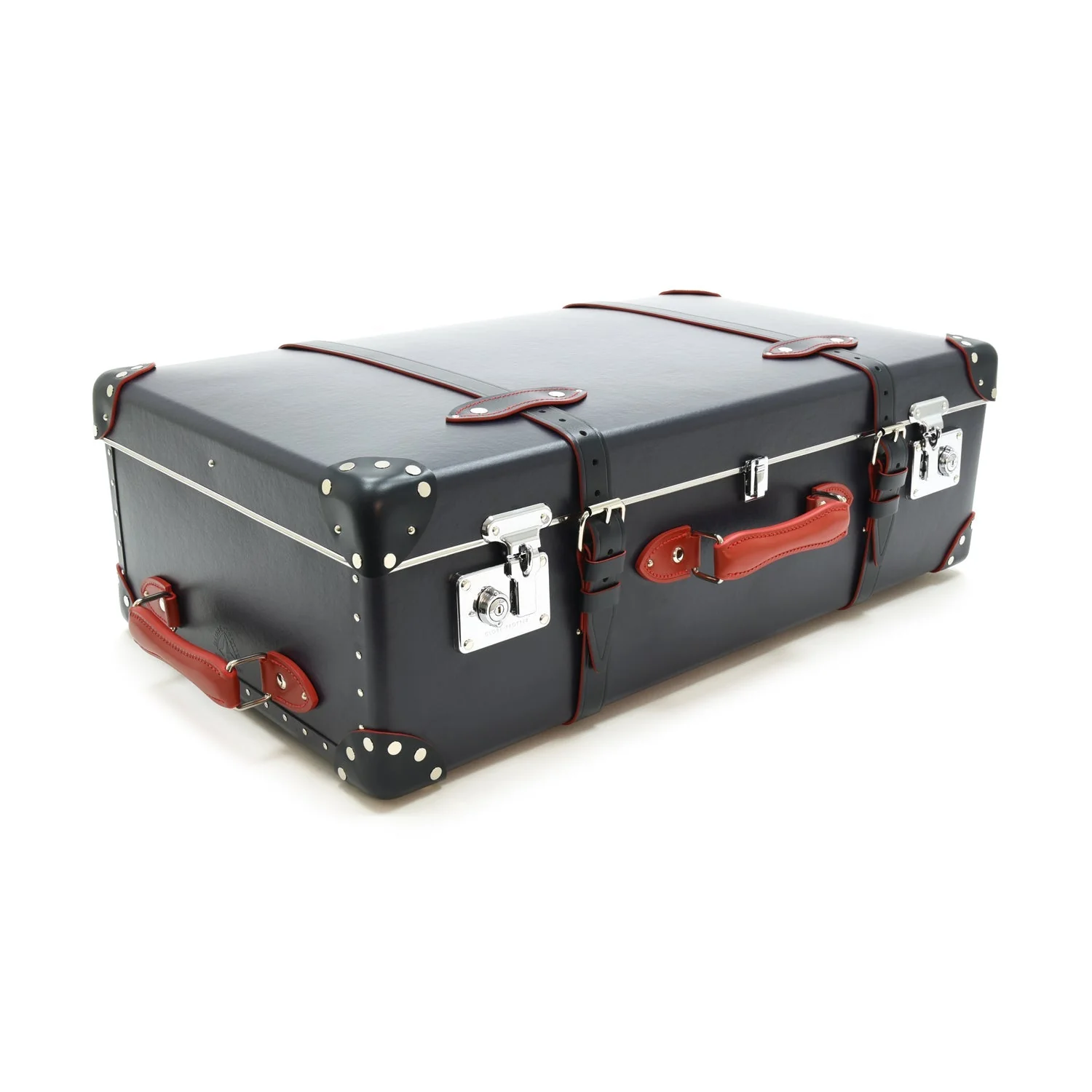 St. Moritz · Large Suitcase | Navy/Navy/Chrome - Image 3
