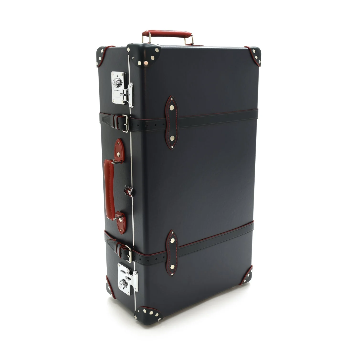 St. Moritz · Large Suitcase | Navy/Navy/Chrome - Image 4