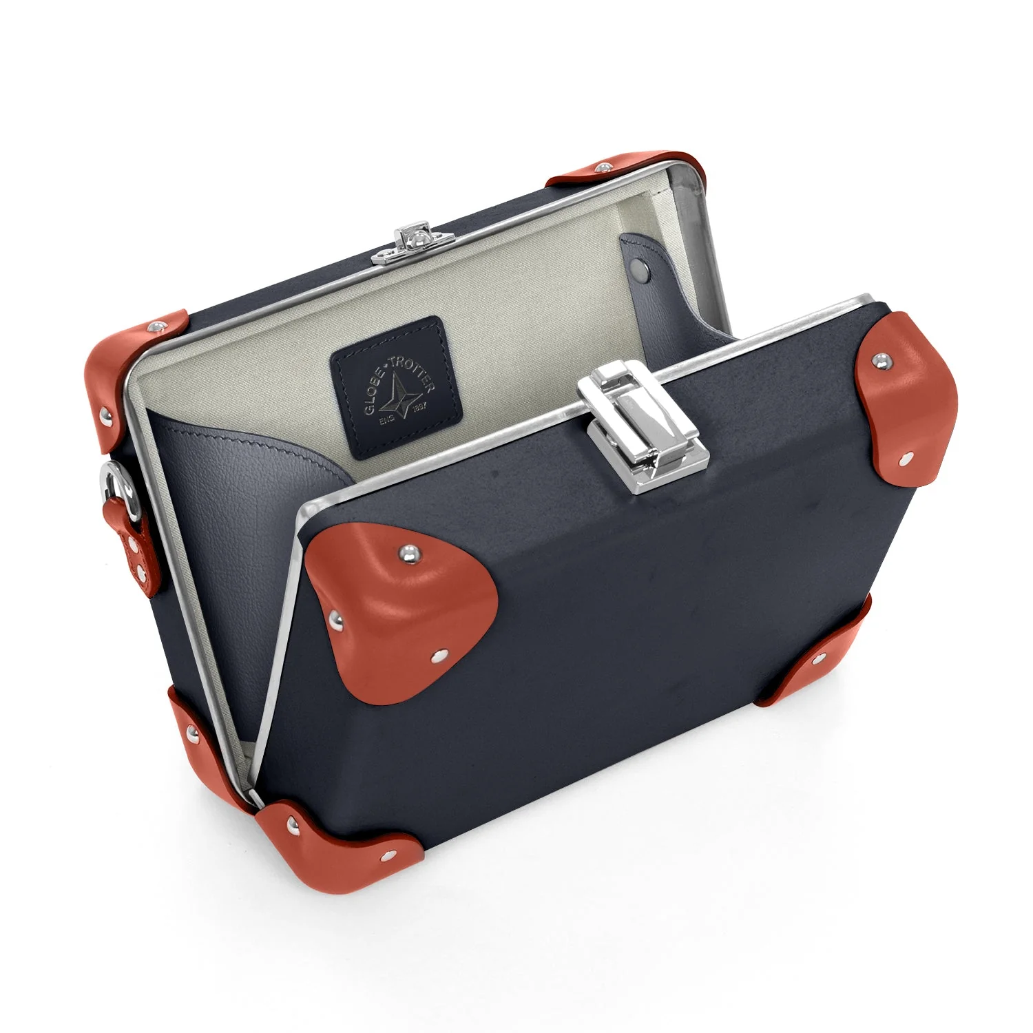 St. Moritz · Miniature Case | Navy/Navy/Chrome - Image 2