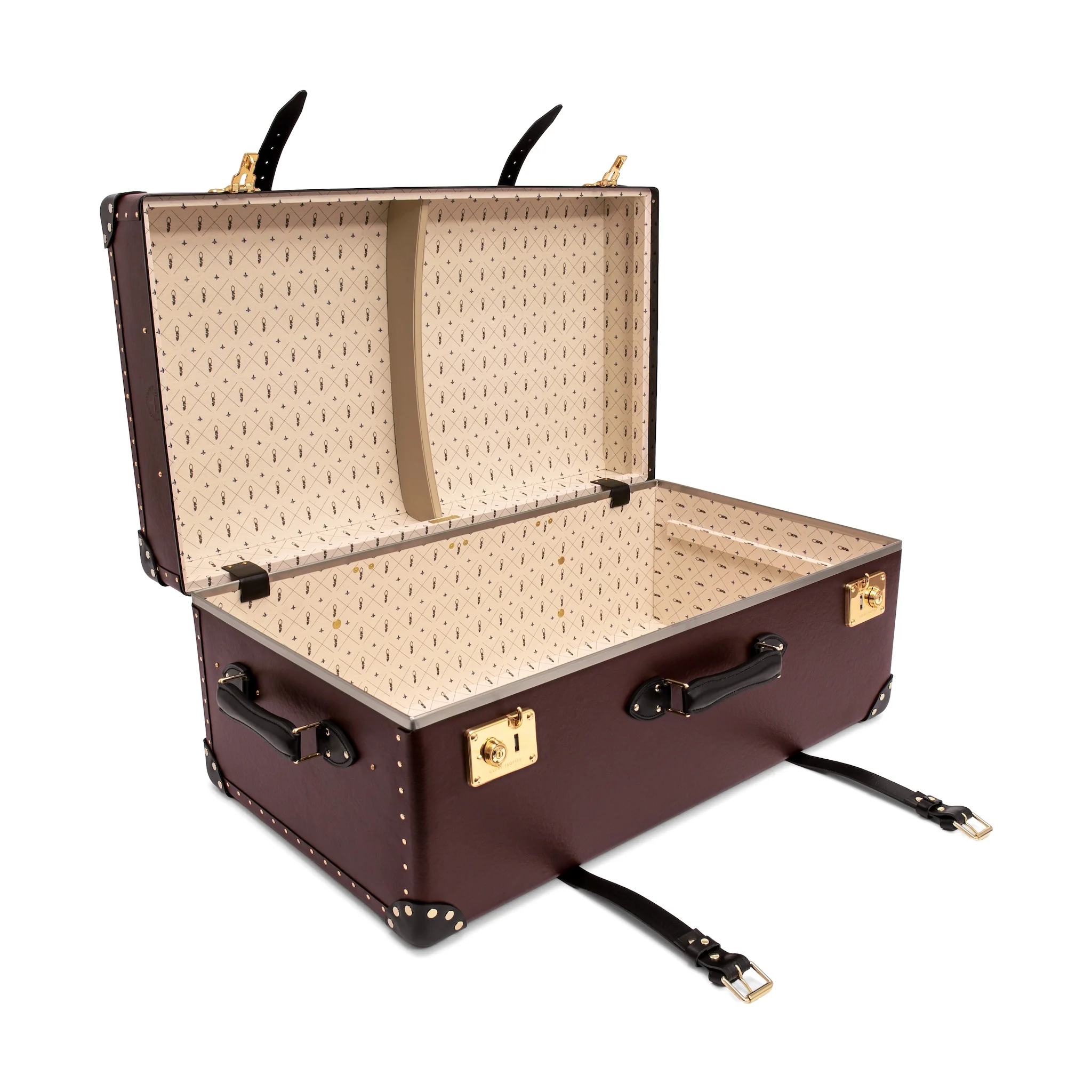 Centenary · Steamer Home Trunk | Oxblood/Black/Gold - Image 3