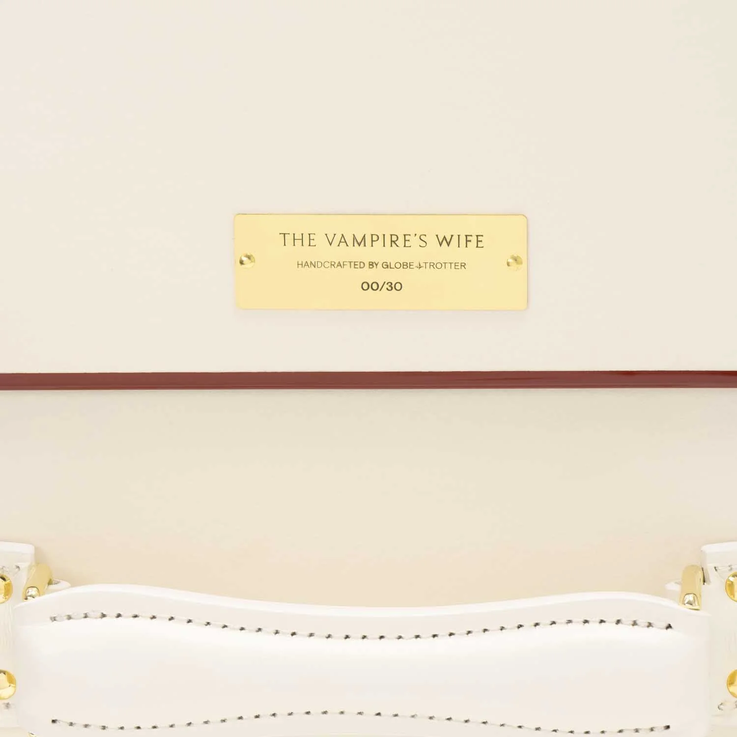 The Vampires Wife · XL Trunk - 4 Wheels | Ivory/Ivory/Gold - Image 7