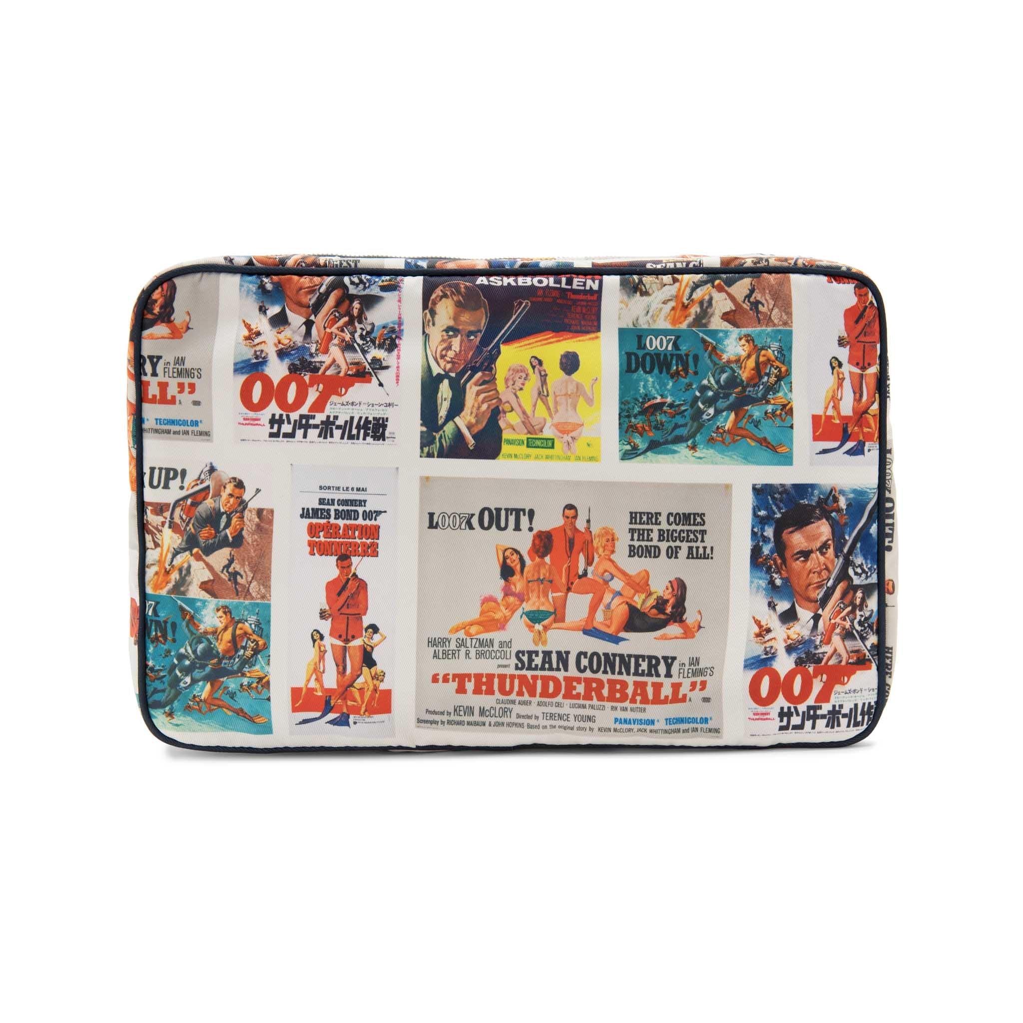 THUNDERBALL · Medium Packing Cube | Navy/Chrome - Image 3