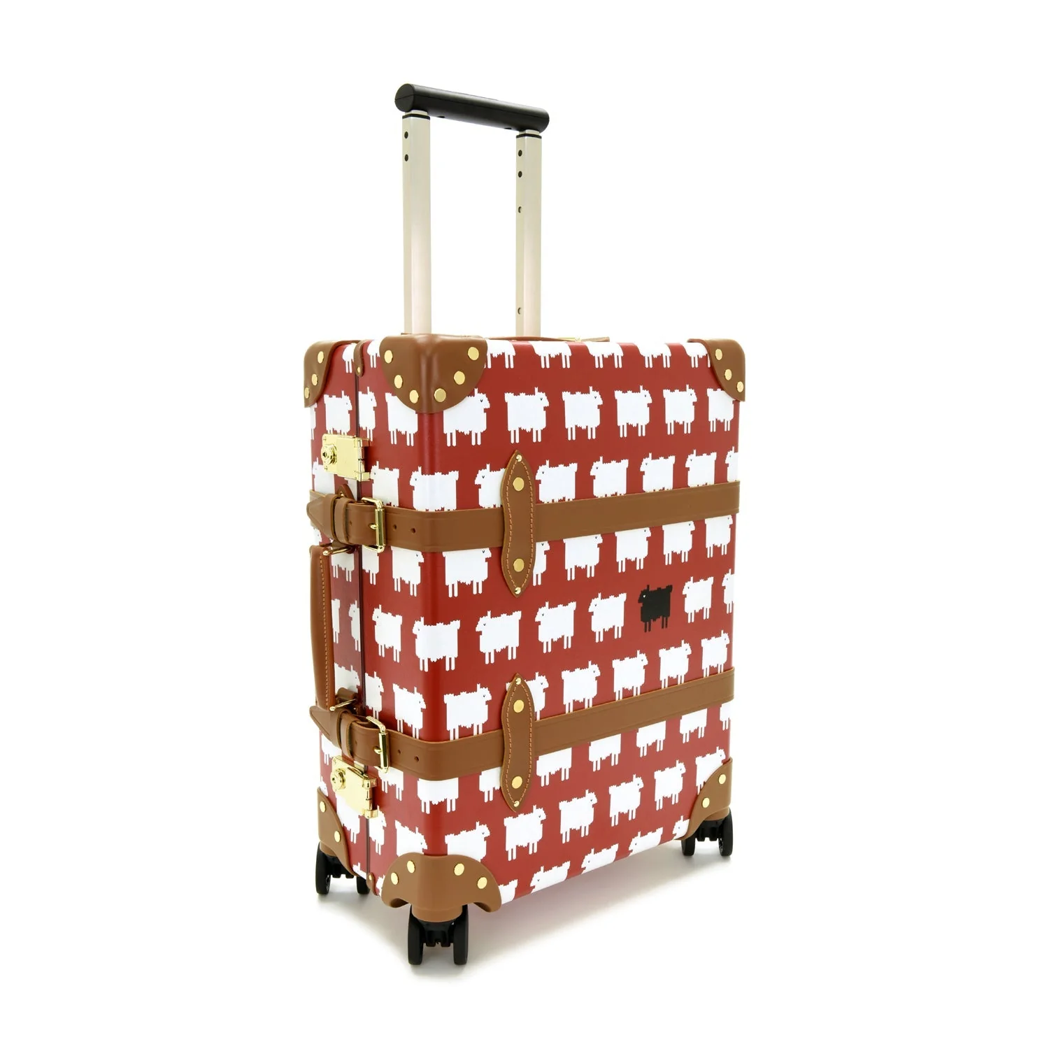 Warm & Wonderful · Carry-On - 4 Wheels | Red/Caramel/Gold - Image 3