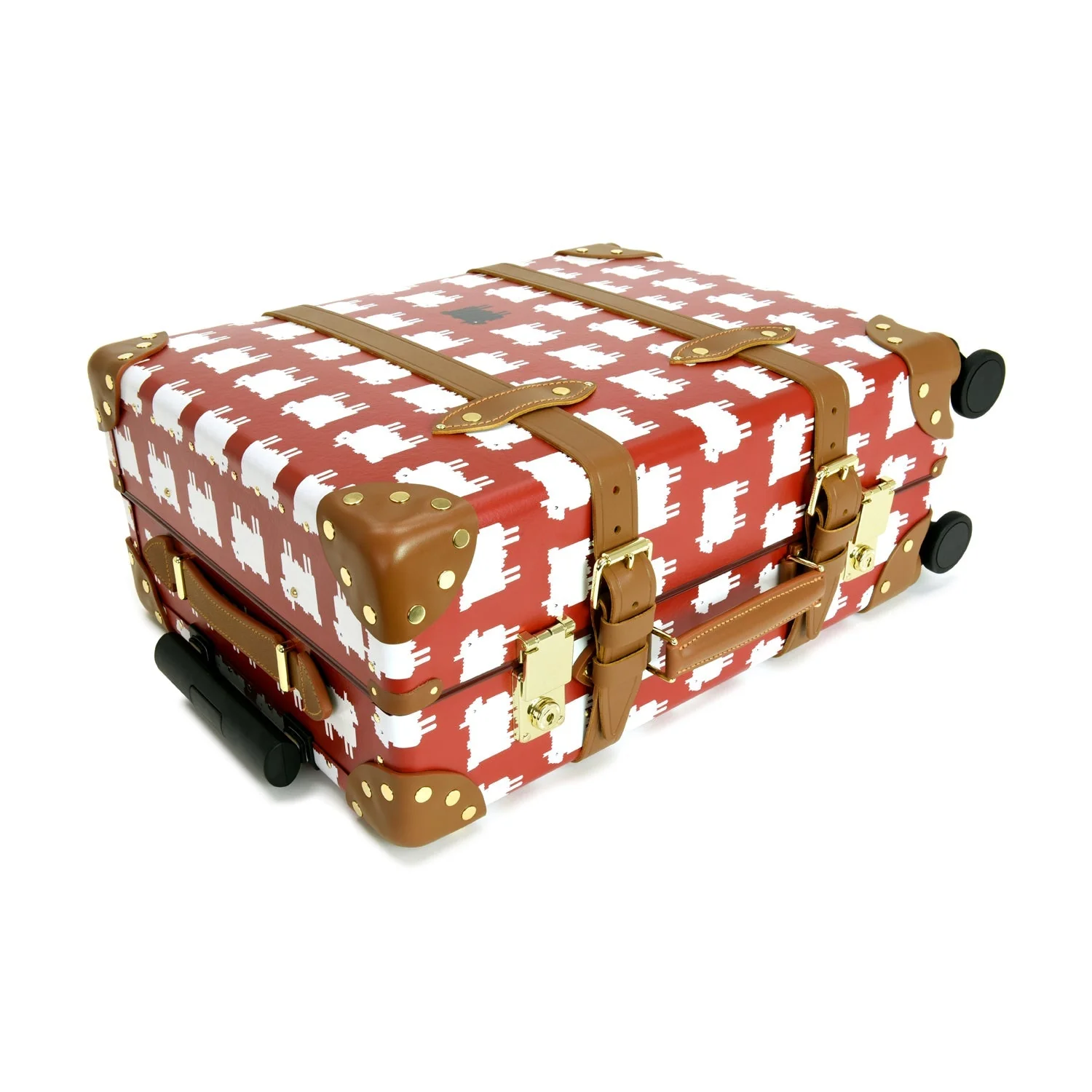 Warm & Wonderful · Carry-On - 4 Wheels | Red/Caramel/Gold - Image 5
